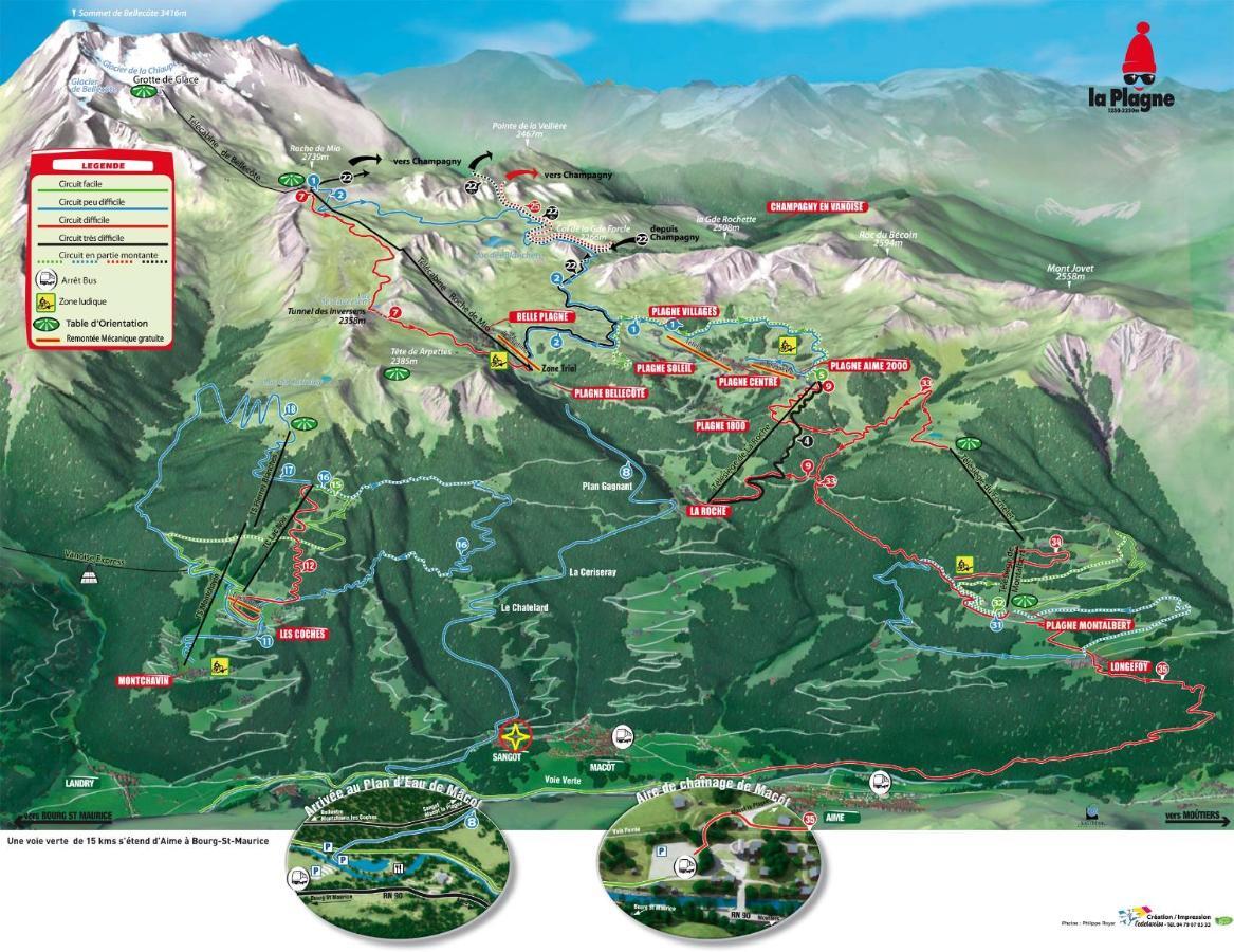 Y'Hello Studio Macot-la-Plagne Екстер'єр фото